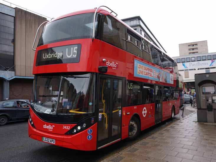 Abellio BYD D8UR-DD ADL Enviro400EV CITY 3432